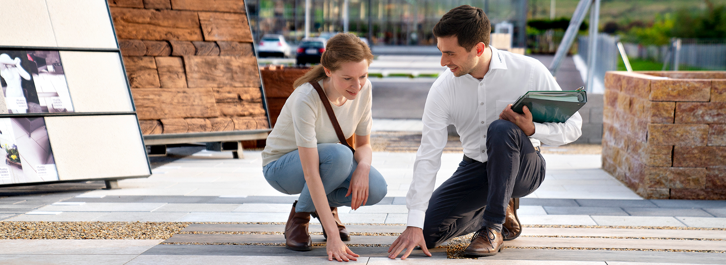 Beratung Terrassenplatten