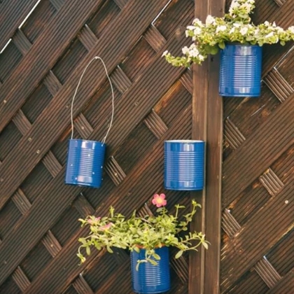 DIY - Dekodosen für Balkon und Terrasse