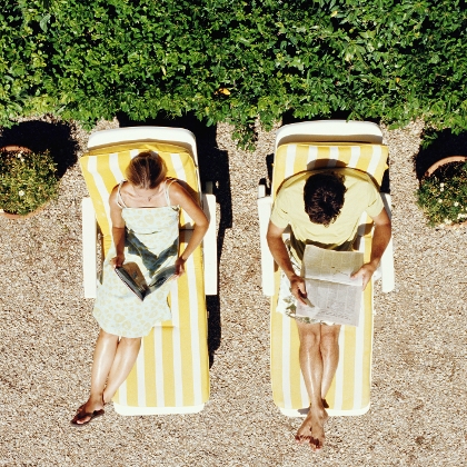 Strandfeeling im Garten