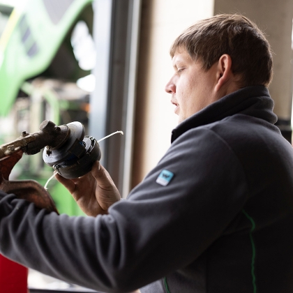 Service für Motorsägen, Rasenmäher und Co.