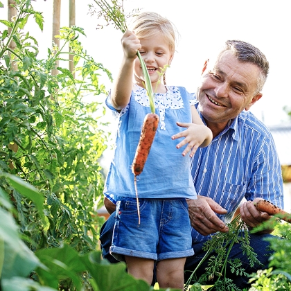 Ein Garten für die ganze Familie