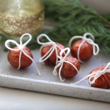 DIY - Silvester Glücksnüsse