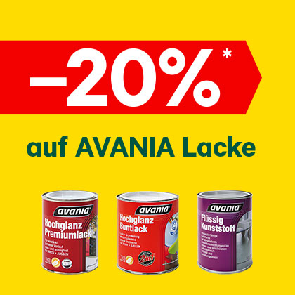 Aktion avania Lacke -20%