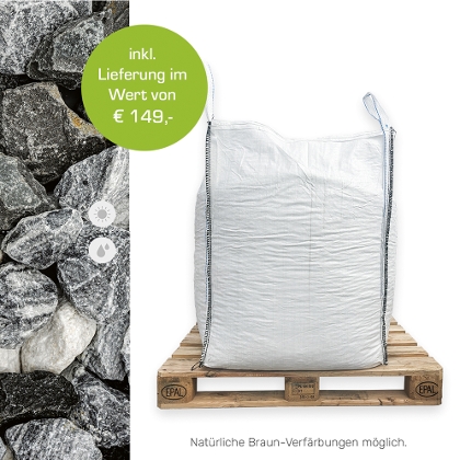 CASAFINO Bruchsteine donaublau 50-100mm 1000kg Big Bag