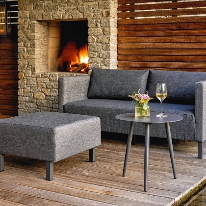 3-teilige Sitzgruppe KENT LIVING Dublin
