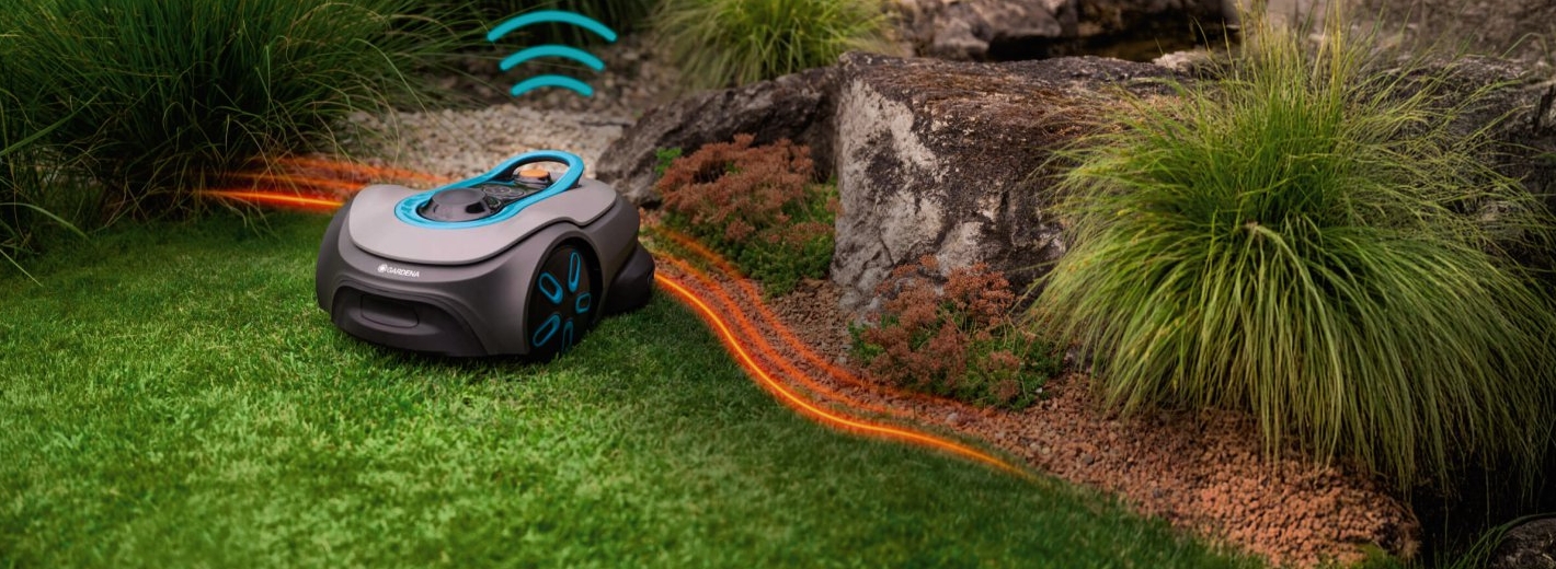 GARDENA Rasenroboter-Set Smart Sileno Free 600 m²