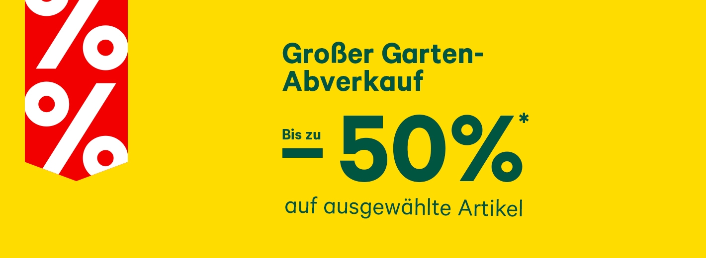 Lagerhaus Gartenabverkauf