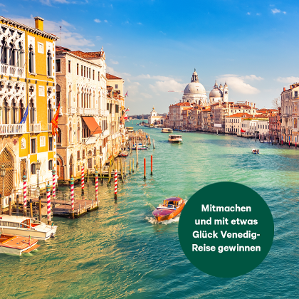 Kapriol Gewinnspiel - Venedig-Reise