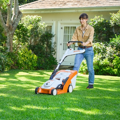 Produkte für die Rasenpflege von Stihl