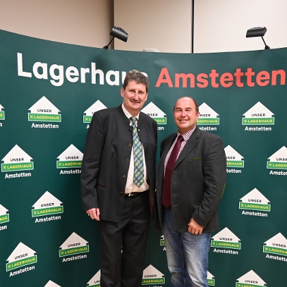 GF Dir. Gerhard Kamleithner & Aufsichtsrat Vorsitzender Johannes Edinger