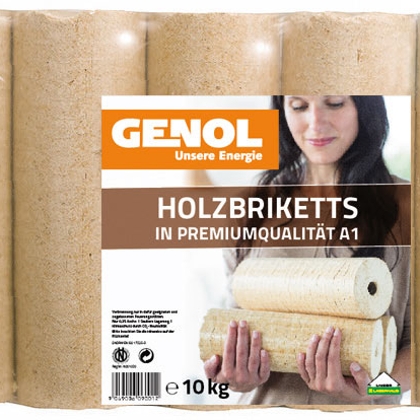 Holzbriketts Genol 10 kg