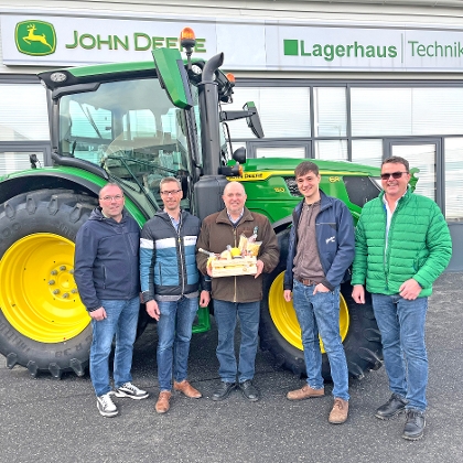 200. übergebener John Deere Familie Buchebner