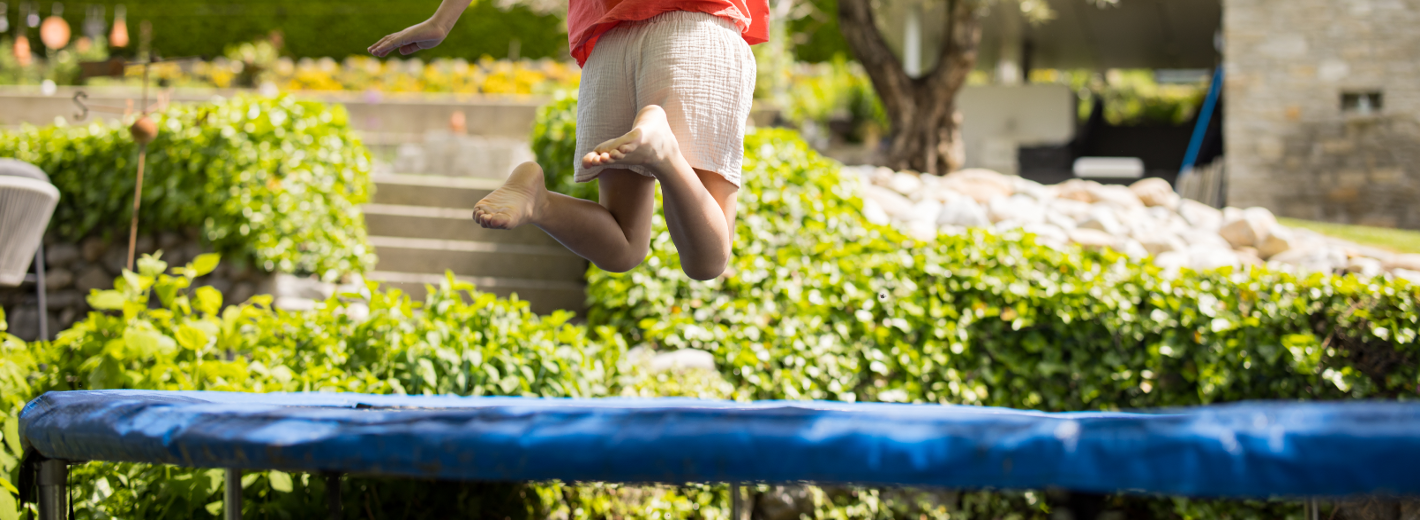 Trampolin: Hüfen macht Spaß