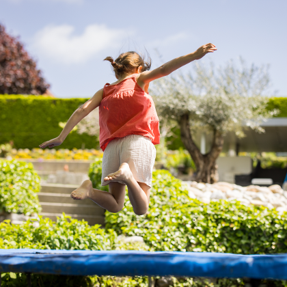 Trampolin: Hüpfen macht Spaß