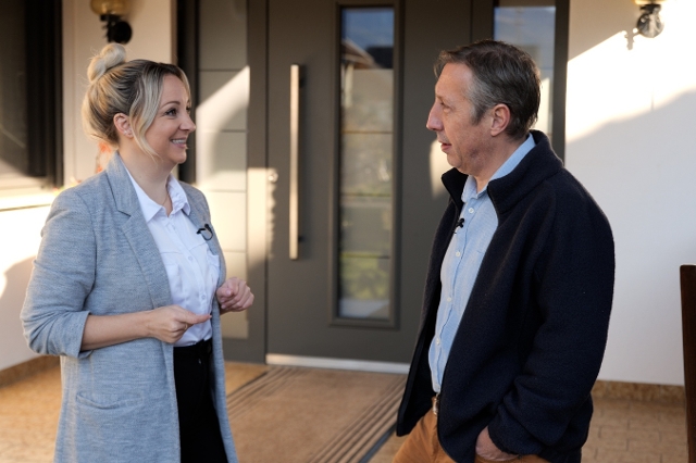 Lagerhaus Homestory Haustüre Eva und Walter