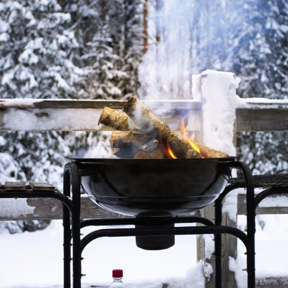 Grillen im Winter liegt im Trend
