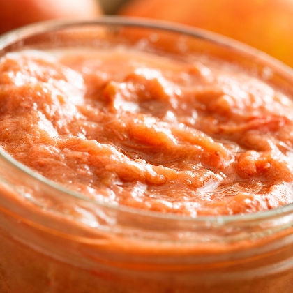 Apfel-Rhabarber Grillsauce