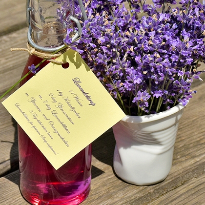 Lavendel Sirup
