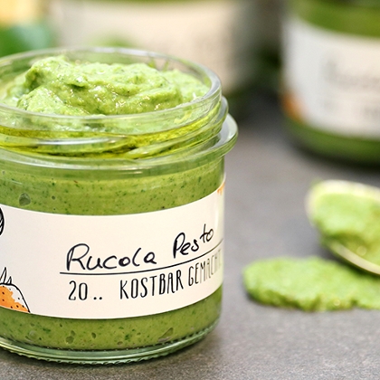 Rucola Pesto einfach selber machen