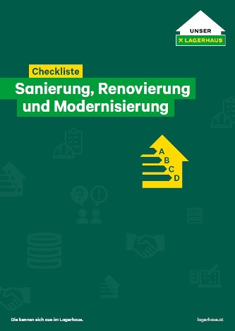 Checkliste: Sanierung, Renovierung und Modernisierung