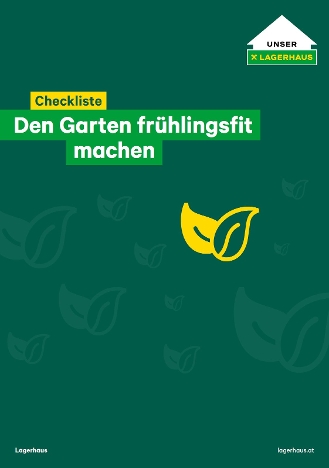 Checkliste: Den Garten frühlingsfit machen