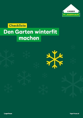 Checkliste: Den Garten winterfit machen