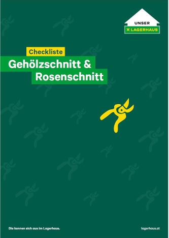 Checkliste: Gehölzschnitt & Rosenschnitt