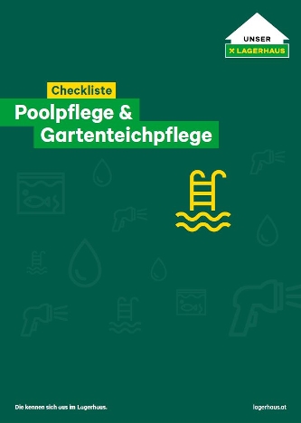 Checkliste: Poolpflege & Gartenteichpflege