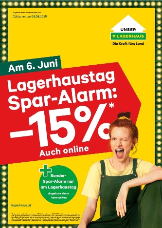 Flugblatt Lagerhaustag am 6. Juni 2025